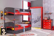 Champion Racer vitrage stoplicht (260 x 140 cm) Champion Racer vitrage stoplicht (260 x 140 cm)