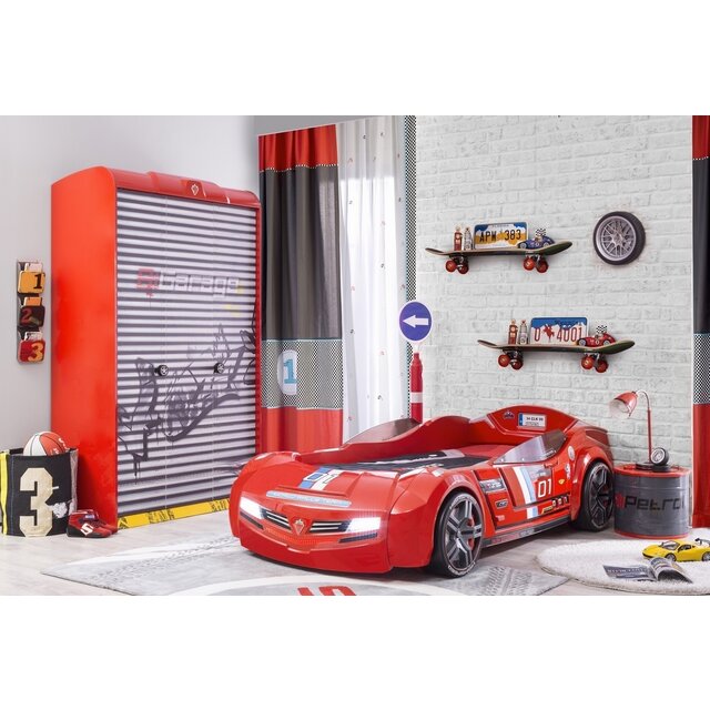 Champion Racer vitrage stoplicht (260 x 140 cm) Champion Racer vitrage stoplicht (260 x 140 cm)