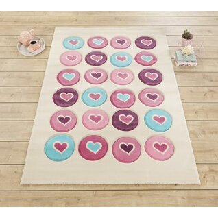 Love tapijt vloerkleed meisjeskamer prinsessenkamer
