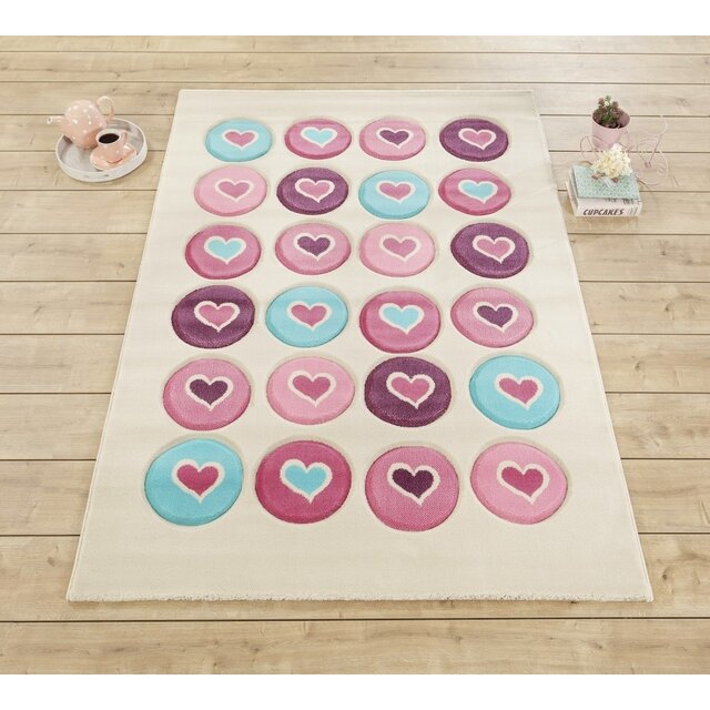 Love tapijt vloerkleed meisjeskamer prinsessenkamer