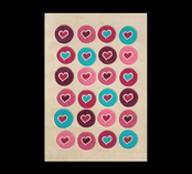 Love tapijt vloerkleed meisjeskamer prinsessenkamer