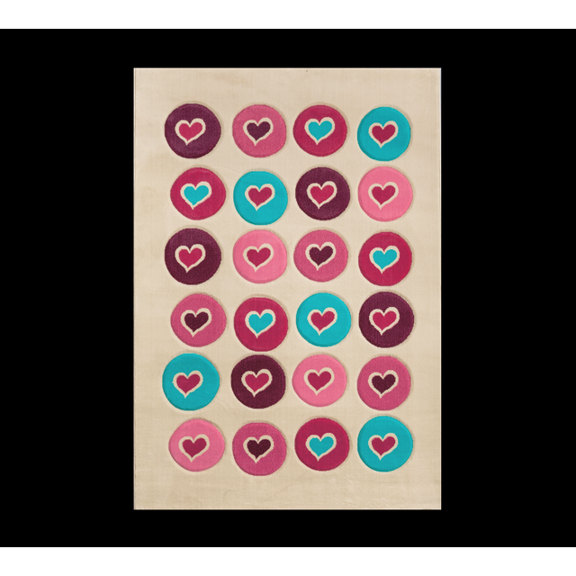 Love tapijt vloerkleed meisjeskamer prinsessenkamer