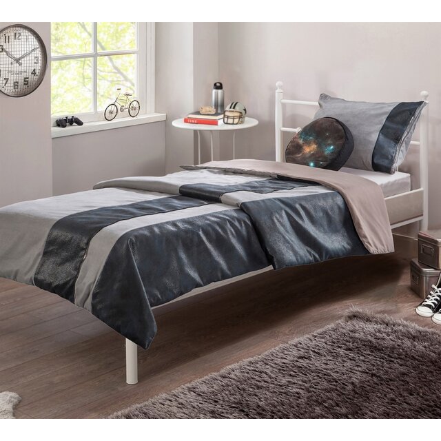 Dark Metal jongensbed tienerkamer 200 x 100 cm