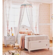 Romantic opberg kinderbed meisjeskamer 200 x 100 cm