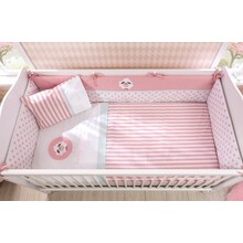Emily kussenset ledikant babybed 140 x 70 cm