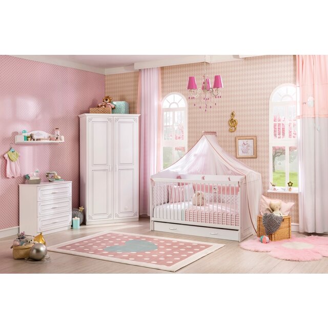 Emily kussenset ledikant babybed 140 x 70 cm