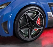 Autobed GTE Racer | blauw autobed met licht en geluid Autobed GTE Racer | blauw autobed met licht en geluid