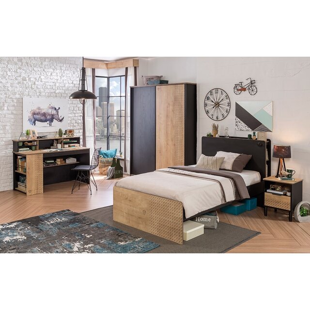 New York bureau groot tienerkamer compleet