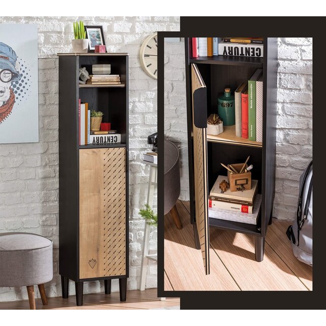 New York boekenkast kast tienerkamer groot New York boekenkast kast tienerkamer groot