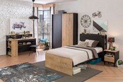 New York boekenkast kast tienerkamer groot New York boekenkast kast tienerkamer groot