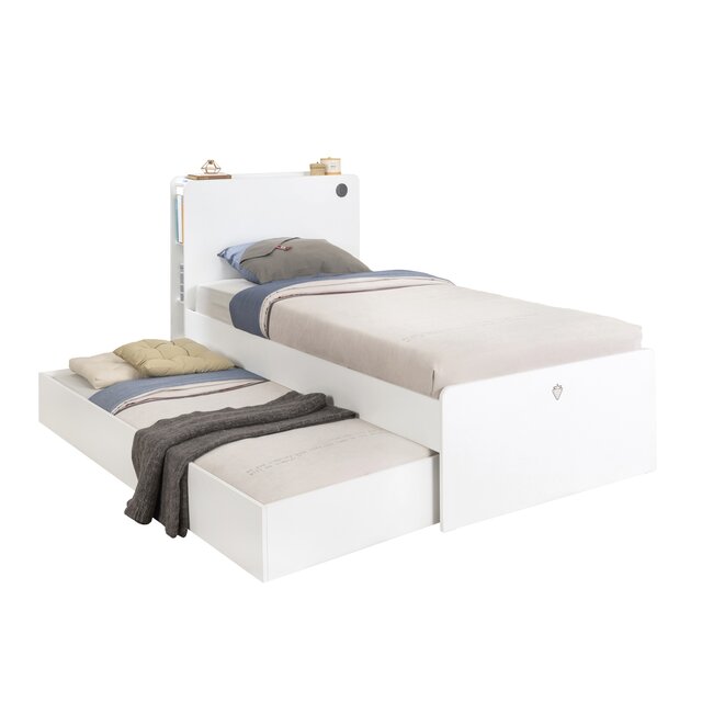 California bedlade tienerkamer wit