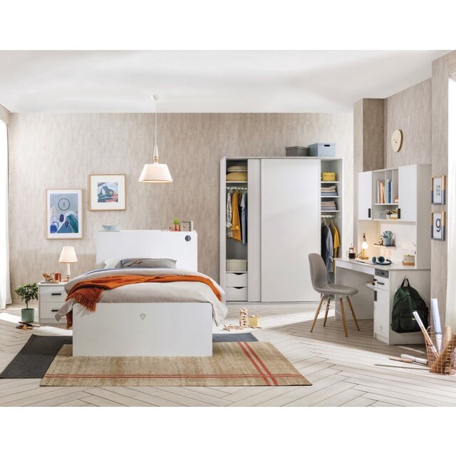 California bureau wit groot tienerkamer