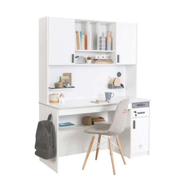 California bureau wit groot tienerkamer compleet California bureau wit groot tienerkamer compleet