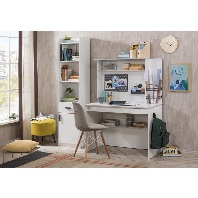 California bureau wit tienerkamer compleet