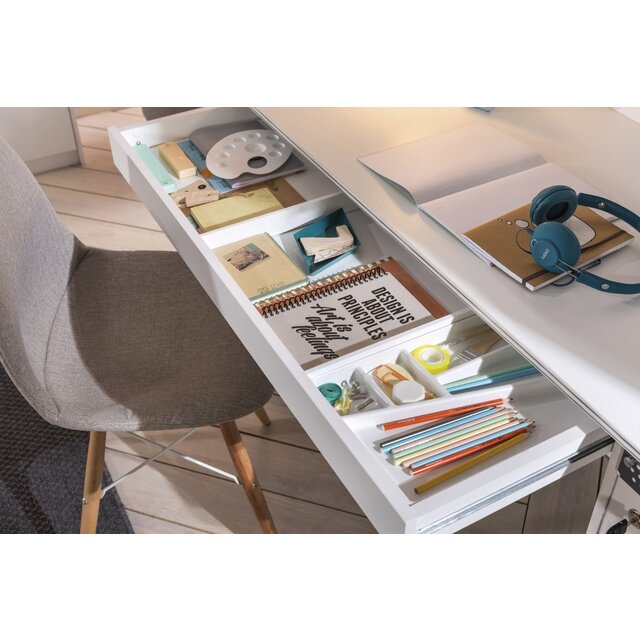 California bureau wit tienerkamer compleet