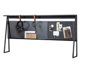 Dark bureau tienerkamer met opzetstuk Dark bureau tienerkamer met opzetstuk