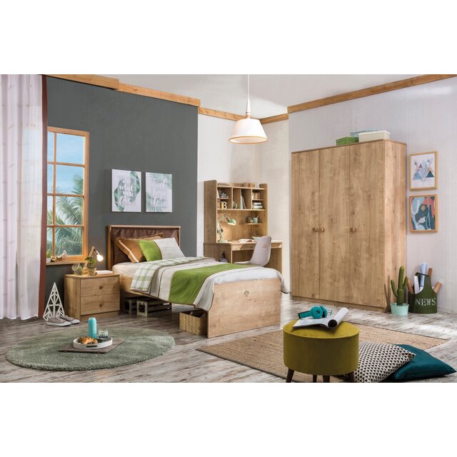 Stockholm setprijs tienerkamer | 3-delige set 200x120 Stockholm setprijs tienerkamer | 3-delige set 200x120