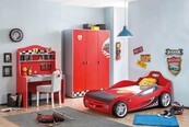Race Cup setprijs autokamer Rood | 4-delige set