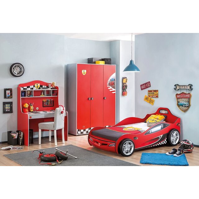 Race Cup setprijs autokamer Rood | 4-delige set