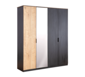 4 deurs kledingkast New York voor de tiener-kinderkamer