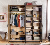 4 deurs kledingkast New York voor de tiener-kinderkamer