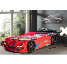 Autobed racebed BLX Rood met licht