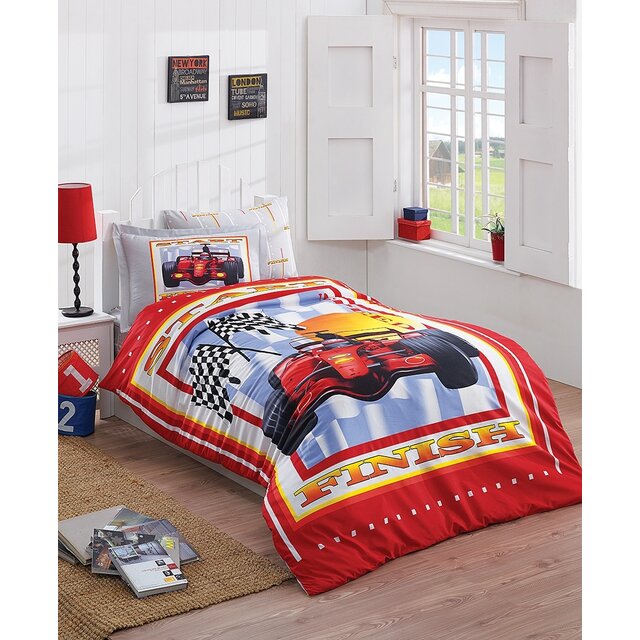 Autobed racebed BLX Rood met licht Autobed racebed BLX Rood met licht