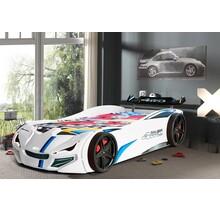 Autobed racebed BLX Wit met licht