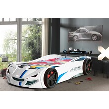 Autobed racebed BLX Wit met licht