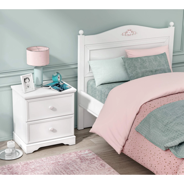 Rustic meisjesbed meisjeskamer 200 x 100 cm