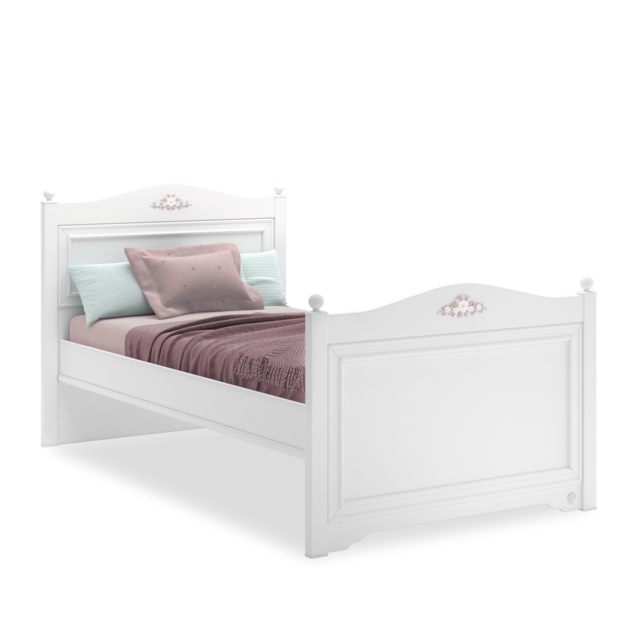 Rustic hemelbed twijfelaar meisjesbed meisjeskamer 200 x 120 cm