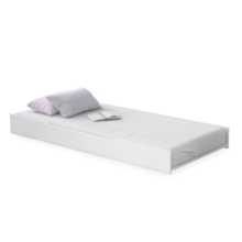 Rustic bedlade logeerbed meisjeskamer 200 x 100 cm