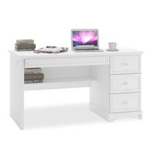 Rustic bureau wit meisjeskamer
