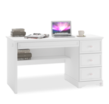 Rustic bureau wit meisjeskamer