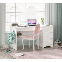 Rustic bureau wit meisjeskamer