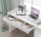 Rustic bureau wit meisjeskamer