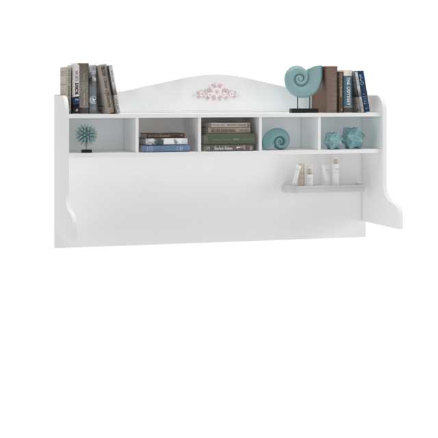 Rustic bureau wit meisjeskamer