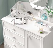 Rustic commode ladekast wit compleet meisjeskamer Rustic commode ladekast wit compleet meisjeskamer