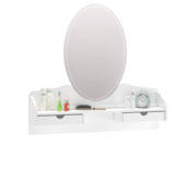 Rustic bovendeel commode met spiegel meisjeskamer Rustic bovendeel commode met spiegel meisjeskamer