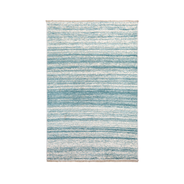 Pacific tapijt vloerkleed blauw wit gestreept Pacific tapijt vloerkleed blauw wit gestreept