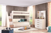 Tivoli stapelbed kinderbed met opbergruimte kinderkamer 190 x 90 cm