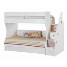 Tivoli stapelbed kinderbed met opbergruimte kinderkamer 190 x 90 cm