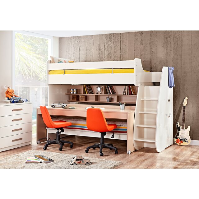 Tivoli halfhoogslaper large kinderbed kinderkamer 200 x 90 cm Tivoli halfhoogslaper large kinderbed kinderkamer 200 x 90 cm