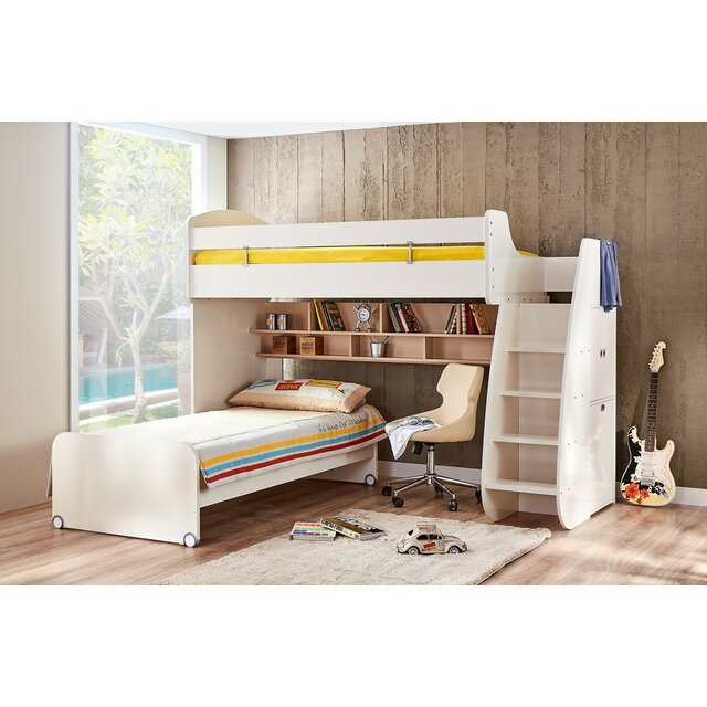 Tivoli halfhoogslaper large kinderbed kinderkamer 200 x 90 cm Tivoli halfhoogslaper large kinderbed kinderkamer 200 x 90 cm