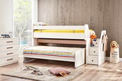 Tivoli halfhoogslaper medium kinderbed kinderkamer 200 x 90 cm Tivoli halfhoogslaper medium kinderbed kinderkamer 200 x 90 cm