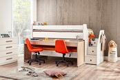 Tivoli halfhoogslaper medium kinderbed kinderkamer 200 x 90 cm Tivoli halfhoogslaper medium kinderbed kinderkamer 200 x 90 cm