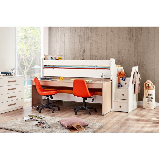 Tivoli halfhoogslaper medium kinderbed kinderkamer 200 x 90 cm Tivoli halfhoogslaper medium kinderbed kinderkamer 200 x 90 cm