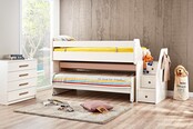 Tivoli halfhoogslaper medium kinderbed kinderkamer 200 x 90 cm Tivoli halfhoogslaper medium kinderbed kinderkamer 200 x 90 cm