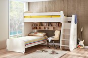 Tivoli kinderbed wit op wielen kinderkamer 190 x 90 cm
