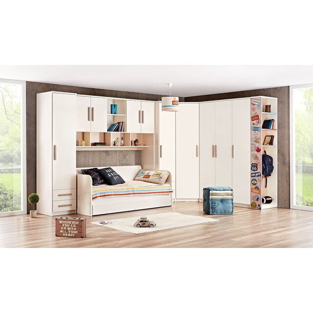 Tivoli 3-deurs kledingkast kinderkamer Tivoli 3-deurs kledingkast kinderkamer